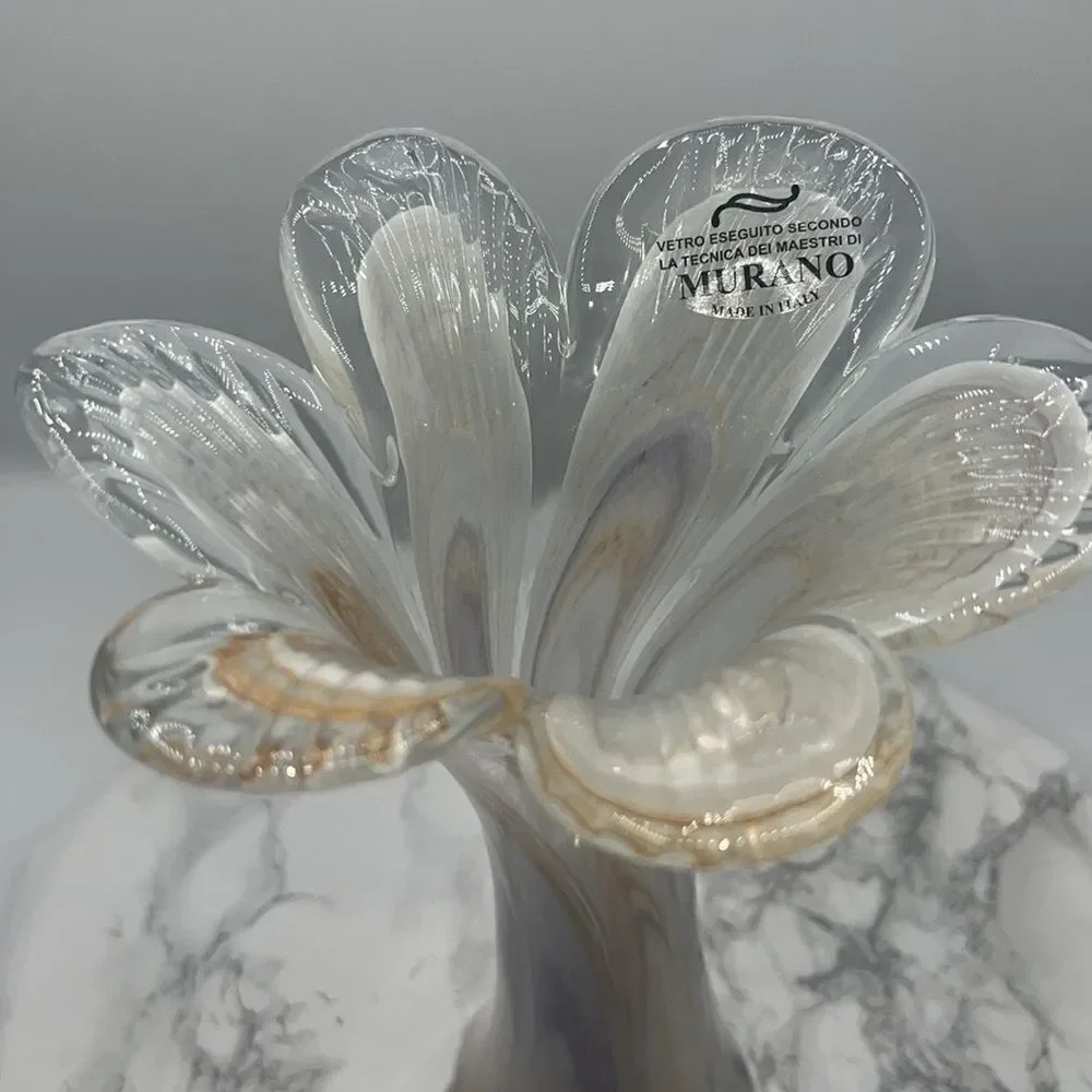 MURANO Made In Italy Glass Vase-New!